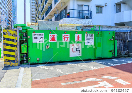 [圖片素材]潮汐之門（東京勝哄附近） 94182467