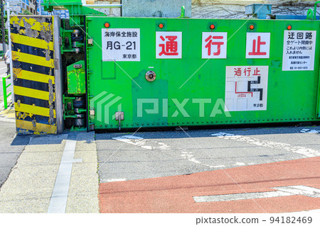 [圖片素材]潮汐之門（東京勝哄附近） 94182469