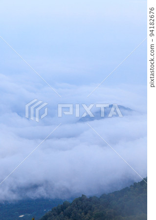 cloud sea of baihua mountain of Beijing China 94182676