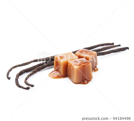 Vanilla stick with candy caramel Vanilla stick with candy caramel 94184496