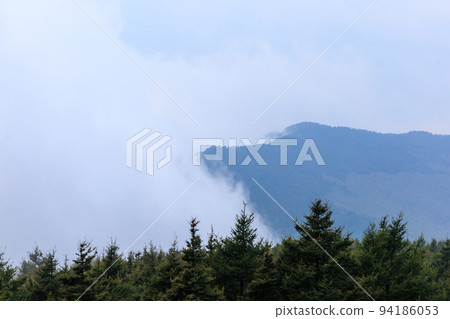 cloud sea of baihua mountain of Beijing China cloud sea of baihua mountain of Beijing China 94186053