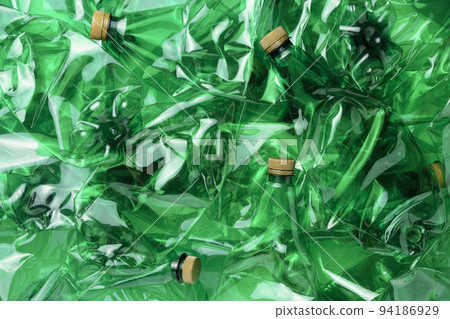 Background from plastic bottles Background from plastic bottles 94186929