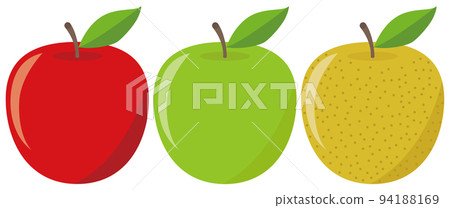 Apple, green apple, pear 94188169