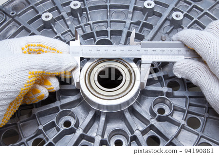Measurement work of parts using vernier calipers 94190881