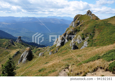 Mountain landscape in the Carpathians 94192161