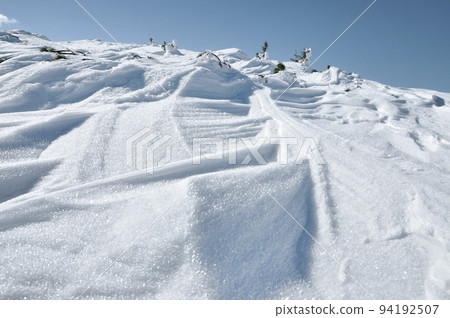 New snow fall, snow ground New snow fall, snow ground 94192507