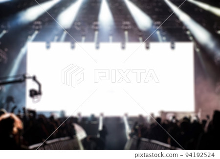 Blurred crowd of people at music festival Blurred crowd of people at music festival 94192524