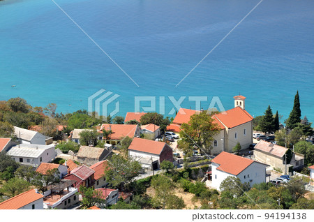 Mediterranean village on the Croatian sea coast 94194138
