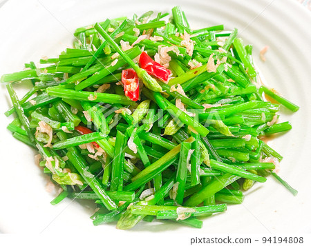 中國家常菜,黃瓜韭菜(中國炒蝦和韭菜) 中國家常菜,黃瓜韭菜(中國炒蝦和韭菜) 94194808