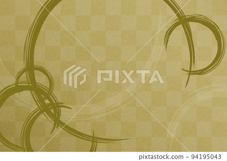 Background material Japanese pattern image Background material Japanese pattern image 94195043