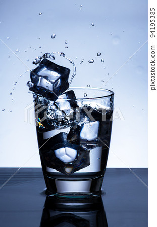 The image of pouring drinking water, into a glass, The image of pouring drinking water, into a glass, 94195385