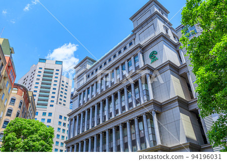 【東京的都市風景】汐留意大利小鎮周邊的都市風景 94196031