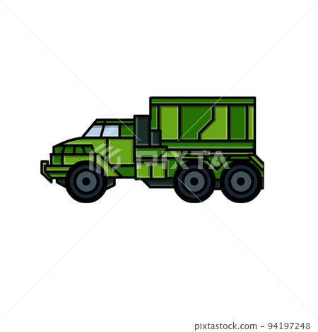 Military truck. Army transport. Military truck. Army transport. 94197248