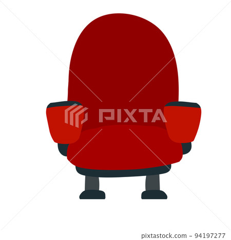 Cinema chair. Red armchair. Cinema chair. Red armchair. 94197277
