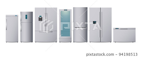 Modern steel fridges Modern steel fridges 94198513
