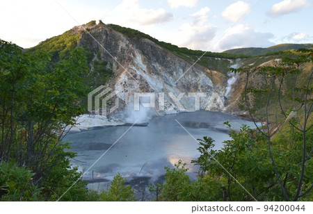 Noboribetsu Oyunuma at dusk, Hokkaido Noboribetsu Oyunuma at dusk, Hokkaido 94200044