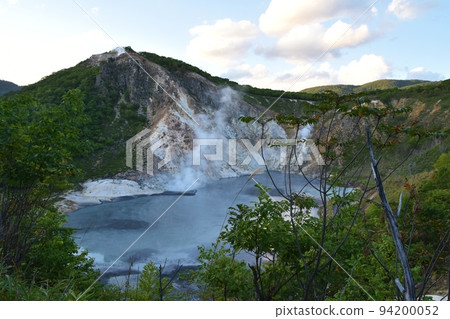 Noboribetsu Oyunuma at dusk, Hokkaido Noboribetsu Oyunuma at dusk, Hokkaido 94200052