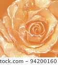 Orange Background with Rose for Candles and Soap 94200160