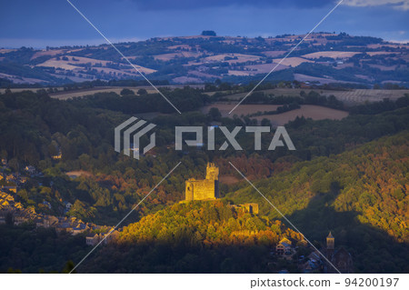 Chateau de Najac, Aveyron, Southern France 94200197
