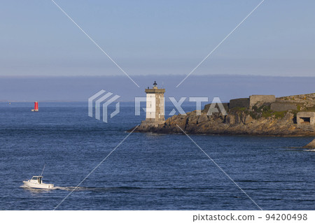 Le Conquet with Phare de Kermorvan, Brittany, France Le Conquet with Phare de Kermorvan, Brittany, France 94200498