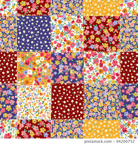 Floral patchwork 94200752