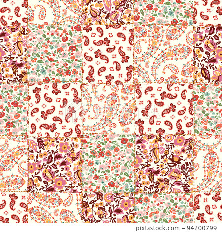 薩拉薩和佩斯利拼湊而成 94200799