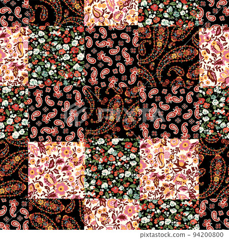 薩拉薩和佩斯利拼湊而成 薩拉薩和佩斯利拼湊而成 94200800