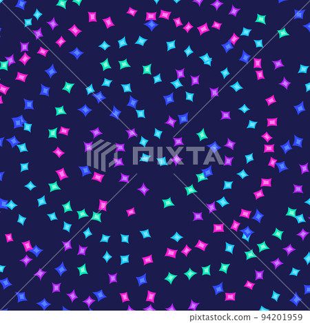 Background with various colored stars. Image for party flyer. 94201959