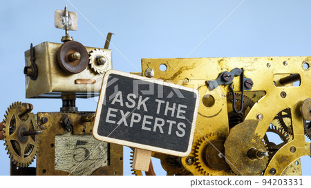 Robot with cog wheel holds plate Ask the experts. 94203331