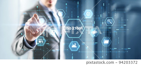 ISO standard certification standardisation quality control 27001 94203372