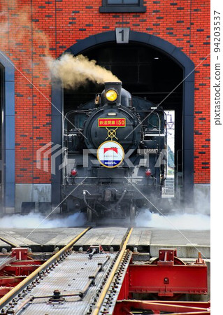 Steam locomotive sound ... 150th anniversary of the opening of the railway "SL steam whistle all at once" SL Taiki Tobu Railway, Shimoima City engine district Steam locomotive sound ... 150th anniversary of the opening of the railway "SL steam whistle all at once" SL Taiki Tobu Railway, Shimoima City engine district 94203537