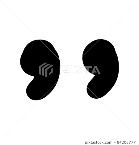 Hand drawn quote icon. Silhouette quote for text and citation phrases in doodle style. Black symbol for speaking and writing. Sign sketch and comment or remark vector illustration Hand drawn quote icon. Silhouette quote for text and citation phrases in doodle style. Black symbol for speaking and writing. Sign sketch and comment or remark vector illustration 94203777
