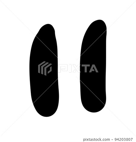 Hand drawn quote icon. Silhouette quote for text and citation phrases in doodle style. Black symbol for speaking and writing. Sign sketch and comment or remark vector illustration Hand drawn quote icon. Silhouette quote for text and citation phrases in doodle style. Black symbol for speaking and writing. Sign sketch and comment or remark vector illustration 94203807