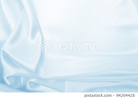 Smooth elegant blue silk or satin luxury cloth texture as abstract background. Luxurious background design Smooth elegant blue silk or satin luxury cloth texture as abstract background. Luxurious background design 94204428