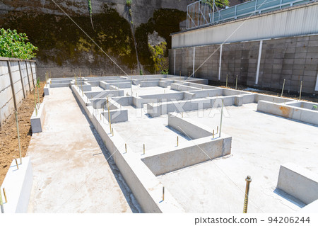 Housing foundation work solid foundation completed Housing foundation work solid foundation completed 94206244