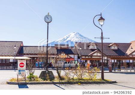 日本車站大樓富士急線河口湖站 94206392