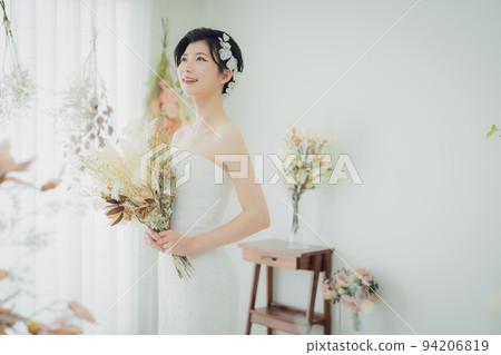新娘短髮婚紗 新娘短髮婚紗 94206819