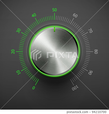 Volume button with metal texture 94210700