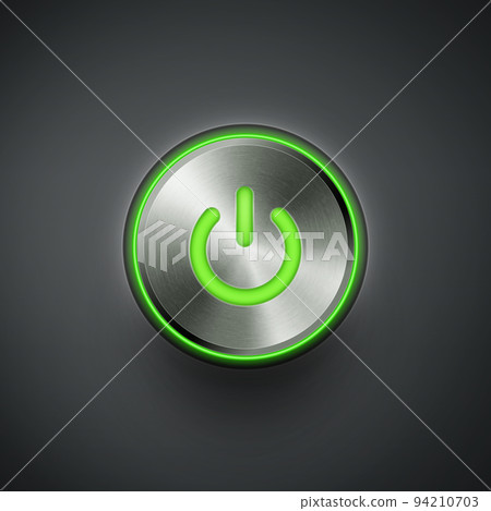 power button with green light power button with green light 94210703