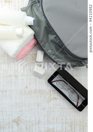 Travel belongings image vertical 94210982