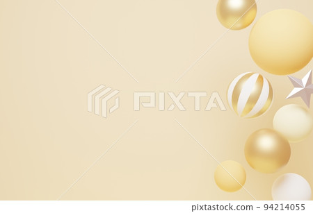 3D material_cute ornament_yellow 94214055