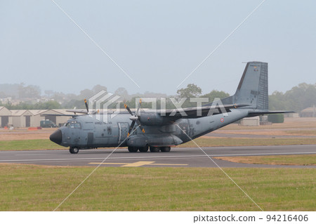 French Air Force C-160NG Transart transport plane landing French Air Force C-160NG Transart transport plane landing 94216406