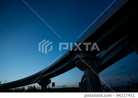 京都府城陽市新名神高速公路施工現場 94217451