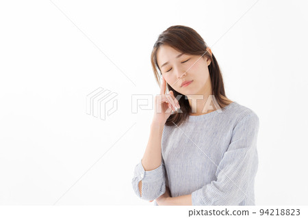 thinking woman thinking woman 94218823