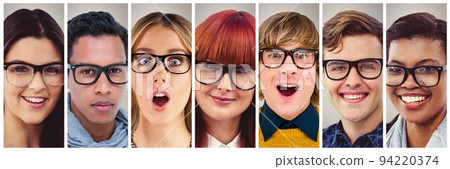 People collage portrait 7 wide 94220374