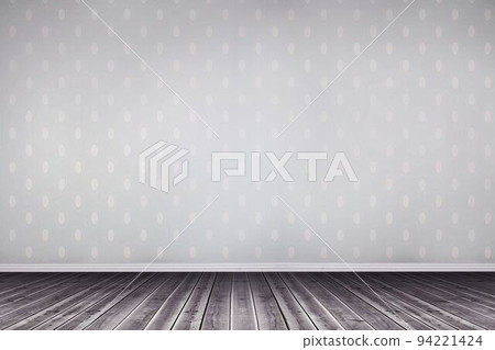Room with wooden floor Room with wooden floor 94221424