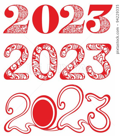 2023 Happy New Year logo text design. Vector illustration 2023 Happy New Year logo text design. Vector illustration 94229335
