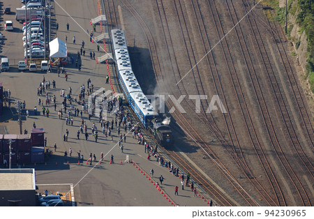 敦賀港線 敦賀～敦賀港 JR West C56-160（梅小路）+Series 12（宮原）SL 敦賀 Kirameki 94230965