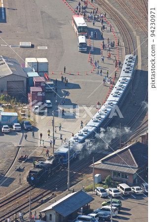 敦賀港線 敦賀～敦賀港 JR West C56-160（梅小路）+Series 12（宮原）SL 敦賀 Kirameki 94230971