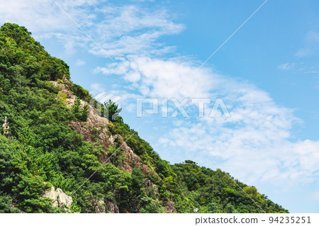 夏天藍天和山 夏天藍天和山 94235251